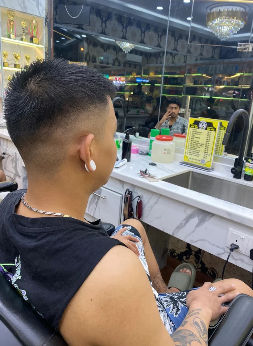 image after hair cut